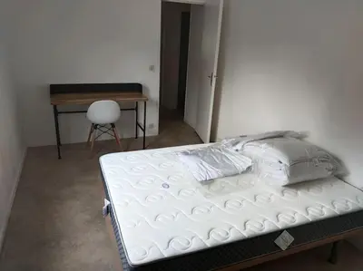 Un ou plusieurs lits dans un hébergement de l'établissement Appartement à 15mn du centre ville de Rouen