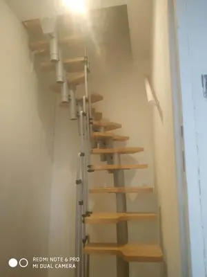 Plan de l'établissement Magnifique studio centre ville Saint Leu 2 pers
