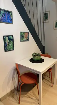 Plan de l'établissement URBAN Maison tout confort 15 mn Rouen avec parking facile