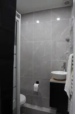 Salle de bains dans l'établissement Le Cloudy - @Kreativehome_