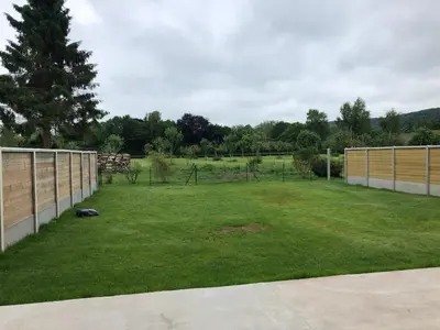 Jardin de l'établissement Gîte à 10 mns du Treport