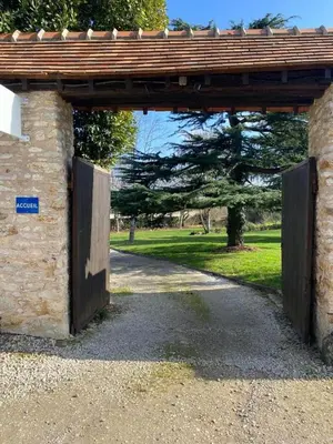 Plan de l'établissement Chambre équipée Plain-Pied - 2 pers avec sdb wc privé