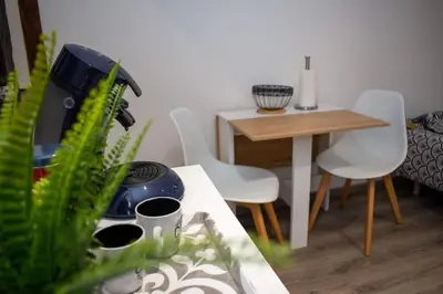 Plan de l'établissement Studio Charmant Confortable TV Centre Ville Louviers