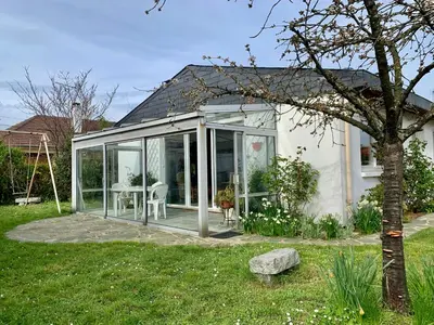 Jardin de l'établissement Maison familiale avec jardin proche Rouen centre