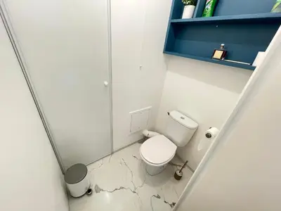 Salle de bains dans l'établissement Bel appartement pour 6 avec parking - Rive gauche - 183