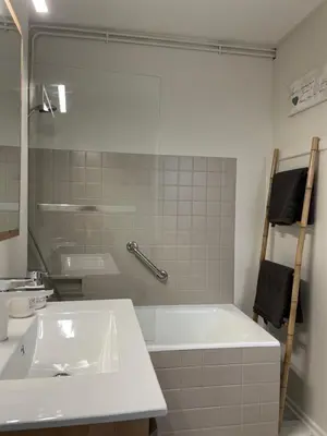 Salle de bains dans l'établissement Maison Coconing à Pacy sur Eure