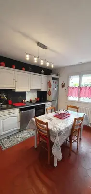 Cuisine ou kitchenette dans l'établissement ENTRE Terre ET Mer