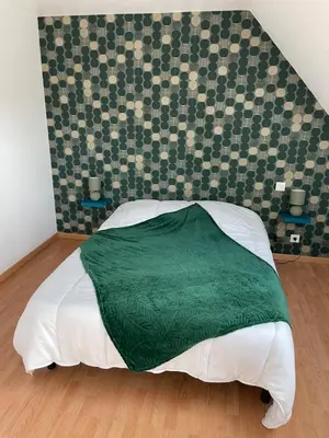 Un ou plusieurs lits dans un hébergement de l'établissement Gîte à 10mns du Treport et Criel sur Mer