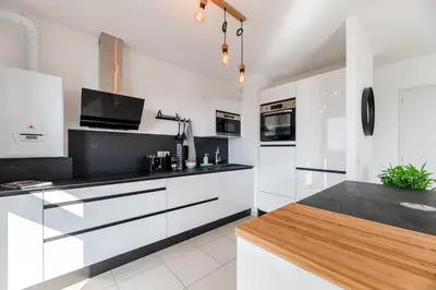 Cuisine ou kitchenette dans l'établissement Seine View, Panorama & Résidence privée à Rouen