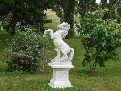 Jardin de l'établissement Gite du Centaure