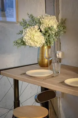 Plan de l'établissement Le Nid Vouté charmant appartement avec terrasse situé au coeur de Roue
