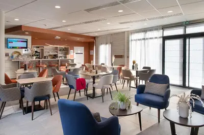 Coin salon dans l'établissement DOMITYS Résidence Séniors - La Palangre