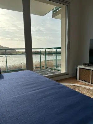 Télévision ou salle de divertissement dans l'établissement Les cygnes de Criel-sur-Mer
