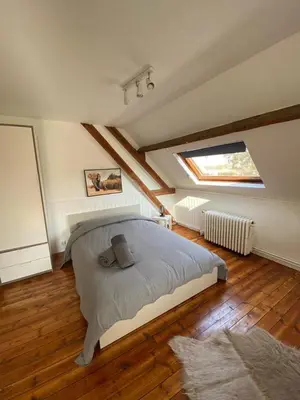 Un ou plusieurs lits dans un hébergement de l'établissement Le relais des trois châteaux