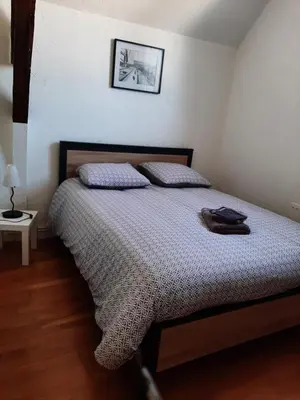 Un ou plusieurs lits dans un hébergement de l'établissement Le relais des trois châteaux