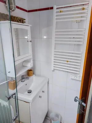 Salle de bains dans l'établissement Le Namasté