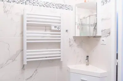 Salle de bains dans l'établissement Chez Stéphanie au cœur d'Amiens