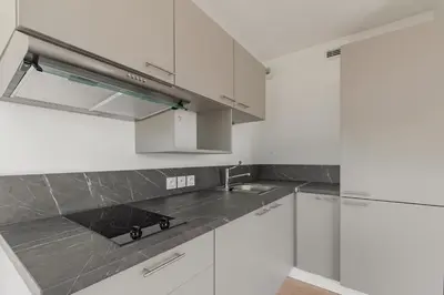 Cuisine ou kitchenette dans l'établissement OVELIA Poissy - Les Romantiques