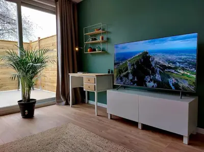 Plan de l'établissement Logement calme et élégant Netflix